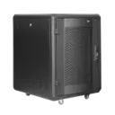 GABINETE DE PISO Medidas 15U Altura 85.7cm Ancho 58cm, Fondo 81cm Marca QUEST