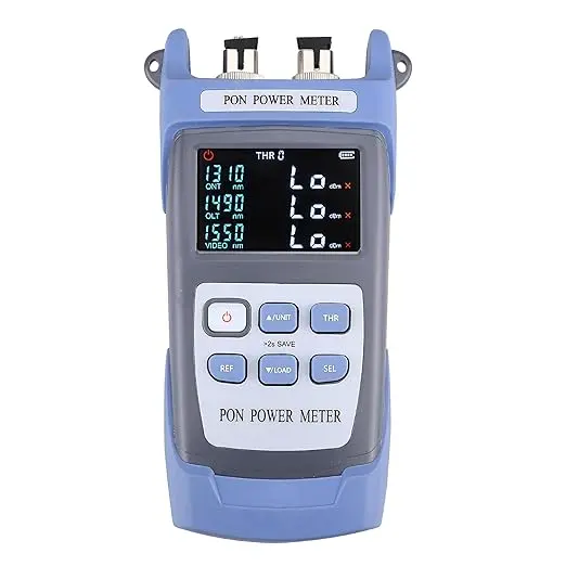 Power Meter PON color azul 1310/1490/1150