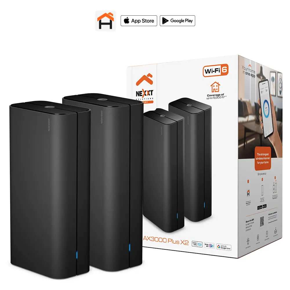Nexxt Bolt AX3000 Plus en Guatemala | Sistema Mesh Wi-Fi 6