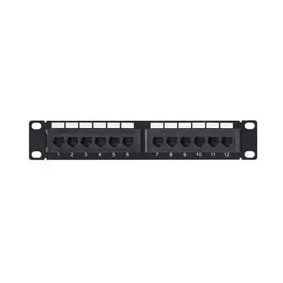 SUPRANET/PATCH PANEL/CAT 6/12PUERTOS/1RMS