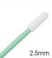 Hizopo para limpieza de conectores de fibra SC de 2.5mm 100 unidades 