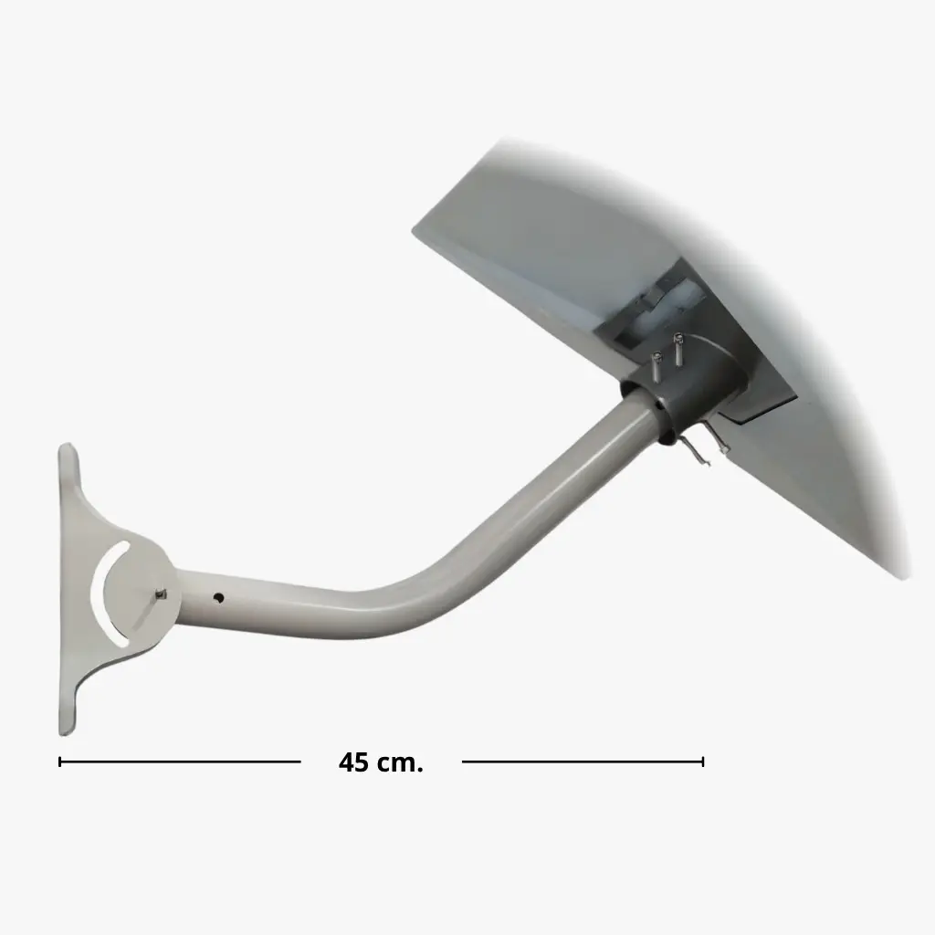 Base de tubería mas Tubo Starlink V4 de alta resistencia, montaje para instalación de Starlink en techo y pared. 