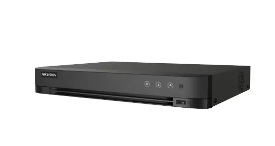 DVR AcuSense de 8 canales, 1080p, 1U, H.265, Audio de Dos Vías por Coaxitron, reconocimiento Facial, ACUSENSE, 1 Bahía de Disco Duro, Salida de Video en Full HD, marca Hikvision 