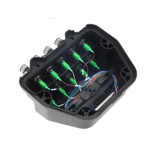 [FO-NAP-10P] Caja de terminación preconectorizada de 10 puertos SC conector endurecido preconectorizado