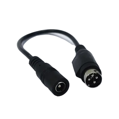 Adaptador Universal DC Hembra a Minidin 4 Pines Macho / Recomendado para DVR´s epcom / HIKVISION