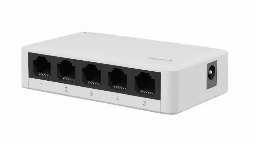 [DS-3E0505D-E] Switch Gigabit No Administrable de Escritorio con 5 puertos Gigabit 10/100/1000 Mbps