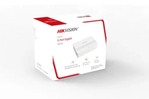 Switch Gigabit Hikvision DS-3E0505D-E en Guatemala | 5 Puertos 10/100/1000