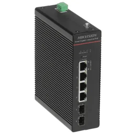 [DS-3T1506HP-SI] Switch Industrial Hikvision DS-3T1506HP-SI en Guatemala | Gigabit PoE