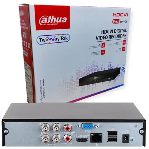 [DH-XVR1B04-I/T] DVR de 4 Canales 1080p DOBLE VIA LiteWizSense y Cooper-I para doble vía Modelo DH-XVR1B04-I/T Marca Dahua