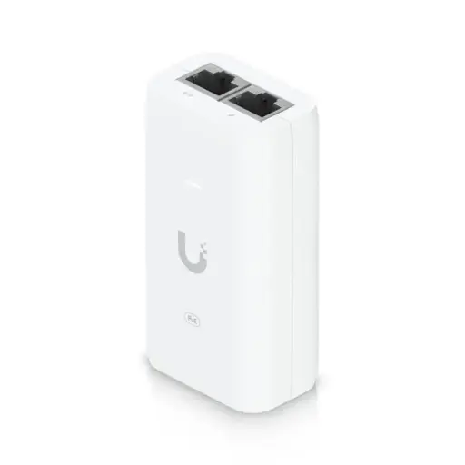 [U-POE+] PoE Adaptador 15W Gigabit para UniFi - 48V a 0,32 A Modelo U-POE+ Marca Ubiquiti