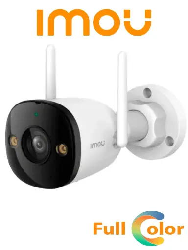[IPC-K3DN-3H0WF] Cámara IP Bullet WiFi de 3MP cuenta con micrófono integrado, 102° de visión, H.265, lente de 2.8mm, detección de humanos, IR 30m, IP67 y ranura MicroSD.