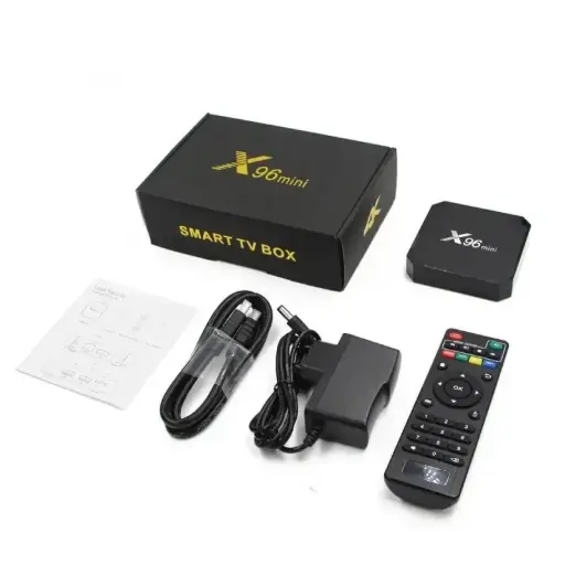 [CATV-TV-BOX-X96mini] TV Box Smart Android ModeloX96mini 4K, 2Gb de RAM, Android 16