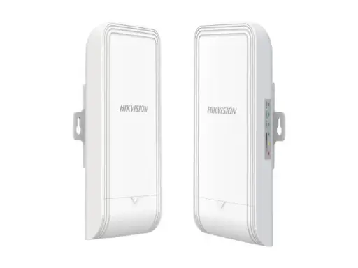 [DS-3WF1000-EI-2N] Kit de puente inalámbrico 2.4 GHz 300 Mbps para transmisión de video de seguridad, Transmisión inalámbrica de hasta 1 km
