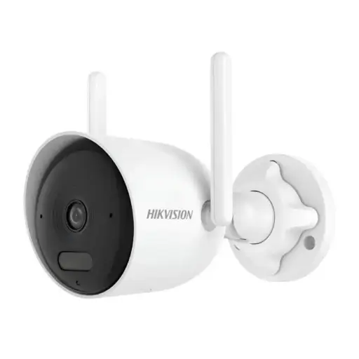 [DS-2CFW04] Cámara bala para exteriores Wi-Fi 6 de 4 M, detección de personas y vehículos,Micrófono y altavoz incorporados, admiten audio bidireccional, hasta 30 m IR y 30 m de luz blanca, Resistente al agua y al polvo (IP66) 