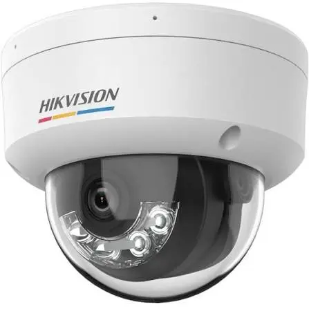 [DS-2CD1127G2H-LIU]  Camara Ip Tipo Domo 2 mpx Lente 2.8 mm Dual Light (30 mts IR + 20 mts Luz Blanca) Micrófono Integrado Antivandálico IK08 ACUSENSE Lite Exterior IP67 H.265 