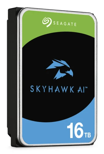 [ST16000VE004] Disco Duro 16 TB, Caché 512 MB, 7200 RPM | Interfaz SATA III 6 Gb/s Modelo ST16000VE004 - 3.5 pulgadas · Marca Seagate SkyHawk AI 