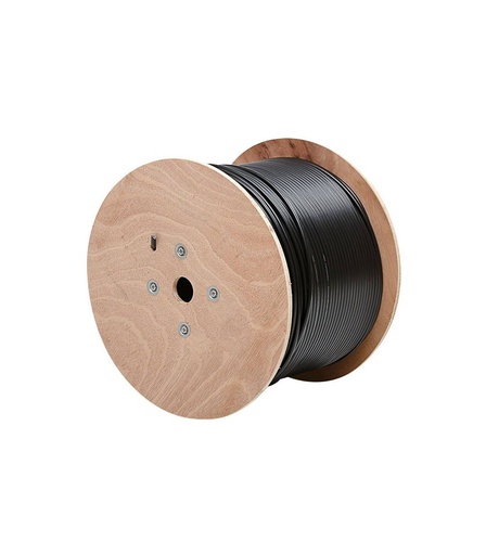 [U-5-E-MES-NEXTLINK] Cable UTP Categoria 5E para exterior con mensajero caja de 305 mts. color negra marca Nextlink