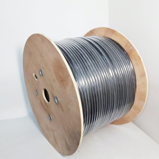 [U-6-E-GEL-NEXTLINK] Cable UTP, CAT6 exterior, Bobina de 305mts, Nextlink.