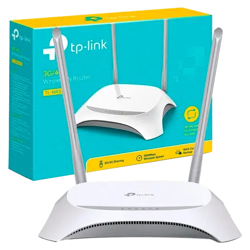 [TL-MR3420] Router 2 antenas N 3G/4G, marca TP-Link