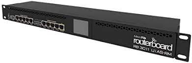 [RB3011UIAS-RM] Montaje en rack 1U, 10xGigabit Ethernet, SFP, USB 3.0, LCD, salida PoE en el puerto 10, CPU 2x1.4GHz, 1GB RAM, RouterOS L5, Mikrotik