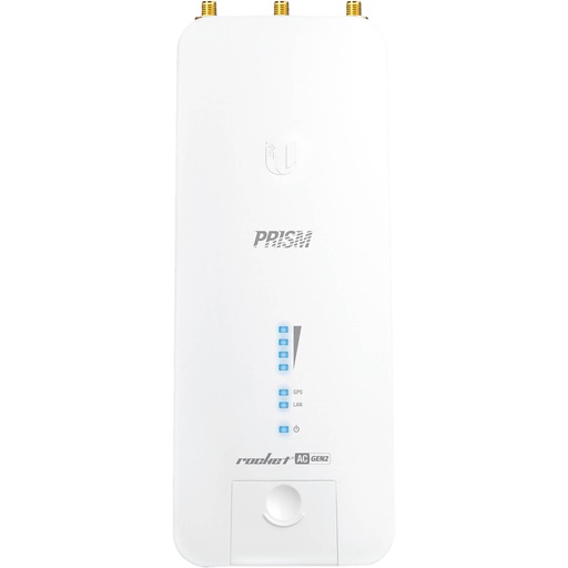 [RP-5AC-GEN2] RP-5AC-GEN2 Radio Estación Rocket Prisma, hasta 500 Mbps, 5 GHz, marca Ubiquiti