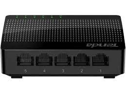 [SG105] SWITCH  SOHO  de escritorio de 5 puertos gigabit, marca Tenda