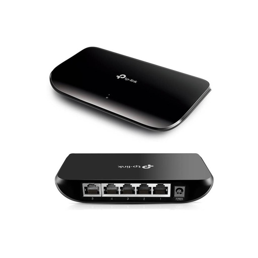 [TL-SG1005D] SWITCH 5 PUERTOS GIGABIT, marca TP-Link