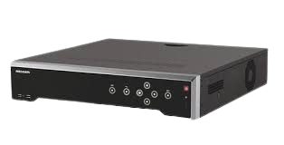 [DS-7716NI-K4/16P] DS-7716NI-K4/16P, Nvr Ip 16 canales, resolución máxima 8Mpx, 16 puertos PoE, 4 slot para disco duro (no incluido), salidas HDMI, VGA, marca Hikvision.