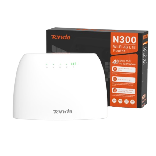 [4G03-LTE] 4G03-LTE, Router Wi-Fi 4G LTE, Marca Tenda