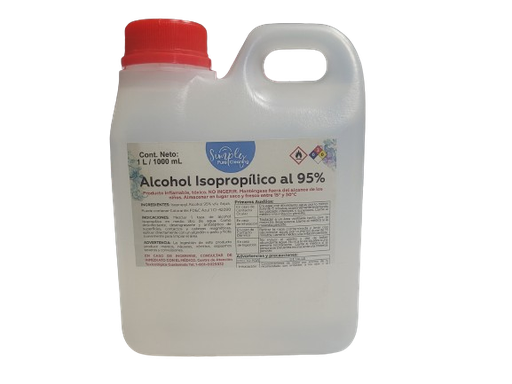 [FO-AL-ISOP-L] ALCOHOL ISOPROPILICO AL 95% 1 LITRO