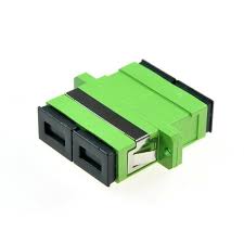 [FO-UNION-SC/APC-DUPLEX] Unión óptica duplex SC/APC-SC/APC (Verde)