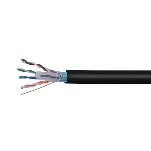 [F-6-E-LINET] Bobina cable FTP de 305mts para exterior cat6 marca Linet