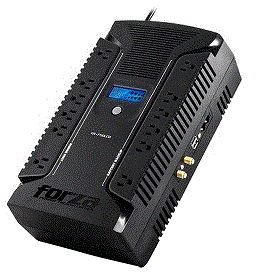 [HT-750LCD] Forza - UPS - Línea interactiva Forza 450 vatios 750 VA AC 110/120 V 12 NEMA 2 USB marca Forza