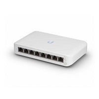 [USW-LITE-8-POE] Ubiquiti Switch UniFi Lite 8 PoE 4 Puertos GbE PoE+ y 4 Puertos GbE 52W. USW-LITE-8-POE