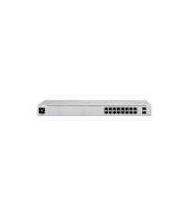 [USW-16-POE] Conmutador Ubiquiti UniFi Switch USW-16-POE, Gestionado, 16 x 10/100/1000 (8 PoE+) + 2 x Gigabit SFP