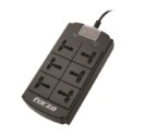 [FSP-06MN] Forza Universal Surge Protector 6 outlet Nema plug 110/240V