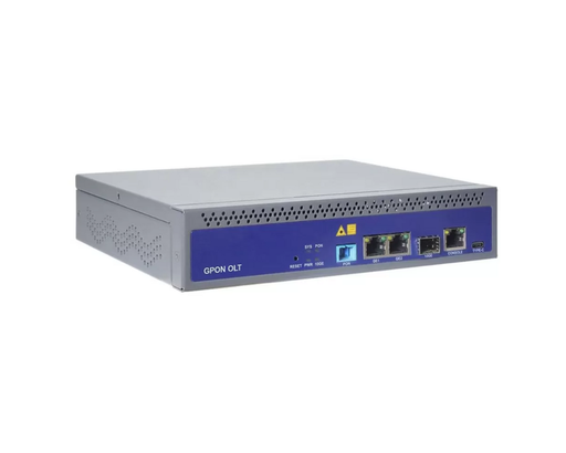 [FO-OLT-GPON-1P] OLT de 1 Puerto GPON, Hasta 128 ONU´S, 2 puertos Uplink RJ45 Gigabit, 1 puerto Uplink SFP/SFP, incluye fuente de alimentación CA, hasta 4096 Vlans, Distancia 20km en puerto PON
