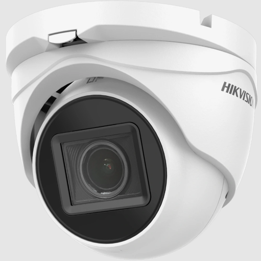[DS-2CE79H0T-IT3Z] Cámara Turbo Domo, 5Mpx, lente varifocal, IR 40Mts, IP67, con Zoom motorizado. Marca Hikvision