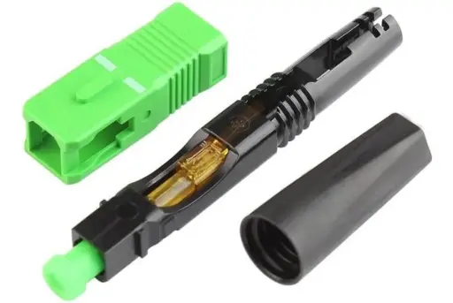 [FO-CON-SC/APC-B] Conector Rápido, SC/APC Longitud 3mm, Tipo Bota. Moldelo tipo B