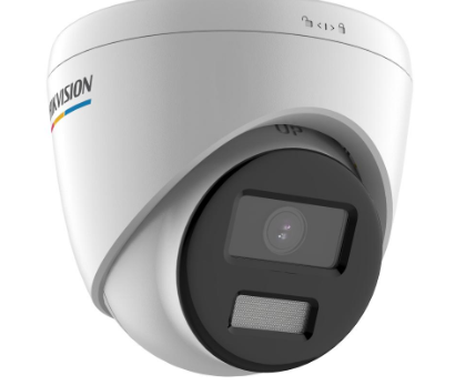 [DS-2CD1347G2-L] Cámara de red de torreta fija ColorVu de 4 MP,  detección de personas y vehículos, ip67, Admite almacenamiento  integrado de hasta 256 GB, Micrófono incorporado, marca Hikvision