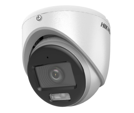 [DS-2CE70KF0T-LMFS] Turret TURBOHD 3K (5 Megapixel) / Micrófono Integrado / Lente 2.8 mm / Imagen a Color 24/7 (ColorVu) / 20 mts Luz Blanca / Exterior IP67 / dWDR / 4 Tecnologías