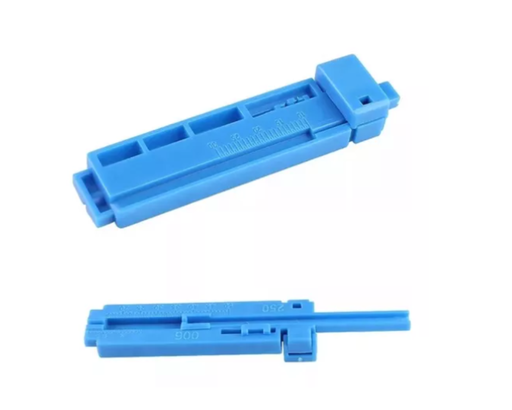 [FO-PEL-AZUL] Calibrador Pelacubierta Fibra Optica Cleaver Conectorizacion