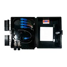 [FO-NAP-16P-UPC] Caja NAP Cuadrada, Completa de 16 puertos SC/UPC