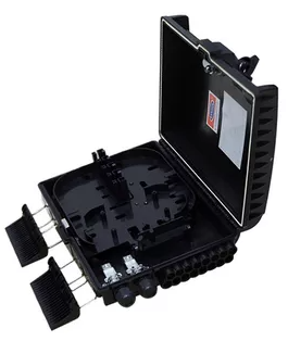 [FO-NAPC-16P-VACIA] Caja NAP Cuadrada, Vacía de 16 puertos SC