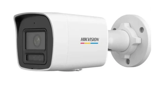 [DS-2CD1027G2H-LIU] Cámara de red tipo bala fija ColorVu de 2mp con luz hibrida inteligente, micrófono incorporado IP67 apoyar la protección de personas y vehículos Marca Hikvision
