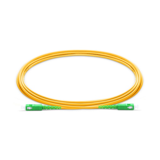 [FO-PATCH-SC/APC-5M] Patch Cord de Fibra Óptica SC-APC/APC 5mts