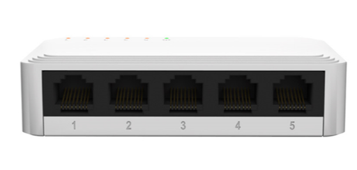 [NSW-N501G] Nexxt Essent Naxos501-G Desktop Switch 5-Port 1Gbps