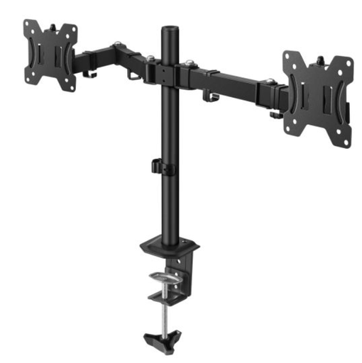 [Soporte-STV-215] Soporte doble de escritorio para monitores de hasta 32”
