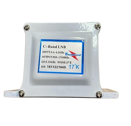 [CATV-LNB-P/DUAL-THUDERSAT] LNB 17° 1 salida para chaparral, para Banda C