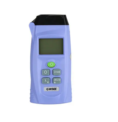 [FO-PM-CELESTE-OPM36] Power Meter celeste Genérico Modelo OPM36 incluye Linterna VFL -70+6Db 